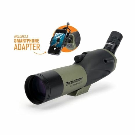 Ultima 65 – 45 Degree Spotting Scope w/Smartphone Adapter